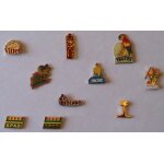 Pin's boissons non alcoolises (prix global pour 10 pin's)