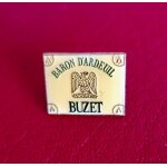 Pins boisson, vin buzet.  ; baron d'ardeuil ; . armoirie, blason aigle . rare.