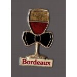 Pin's boisson / vin - verre de bordeaux