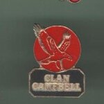 Pin's boisson whisky campbell oiseaux aigle ref 125
