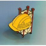 Pins btp echafaudage casque mills