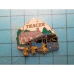 Pin's bus cars renault arthus bertrand paris tracer autocars ref 901