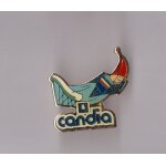 Pin's candia - jeux olympiques (epoxy sign� cojo 1991)