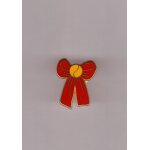 Pin's catogan - noeud rouge (version balle de tennis - sign arthus bertrand)