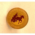 Pins cheval chteau lanessan attelage 1991 33 gironde / sign la boite a pin's