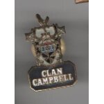 Pin's clan campbell whisky ecusson blason enbleme rare ref 1600
