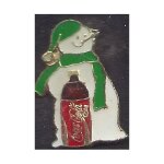 Pin's coca - cola bonhomme de neige