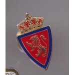 Pin's couronne lion royale roi belge belgique petit pin's ref 2415b