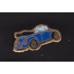 Pin's cox cabriolet coccinelle volkswagen bleu petit pin's ref 5174