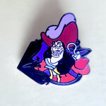 Pins disney. capitaine crochet, captain hook. film peter pan . srie villains. n 4 / 6. officiel pin ...