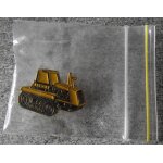 Pin's engin a chenilles jaunes