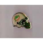 Pin's football amricain / casque des dolphins de miami