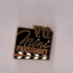 Pin's fromage mini prsident (version vo clap de cinma - zamac dor)