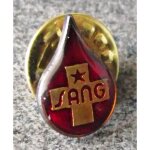 Pin's goutte de sang