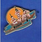 Pin's kodak bateau bateaux catamaran rare ref 316