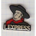 Pin's librairie - presse - magazine - l'express 1