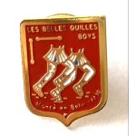 Pins majorettes twirling b�ton les belles quilles boys monc� le belin 72 sarthe