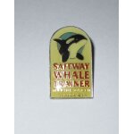 Pin's marine world / safeway whale trainer - africa & usa (orque) Pin's marine world / safeway whale trainer - africa & usa (orque)