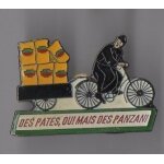Pin's panzani / des pates oui mais des panzani
