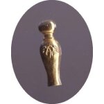 Pin's parfums ? flacon couleur or dore ref 5014