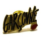 Pins parfums gar�onne / logo signature / base dor�e