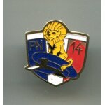 Pins police nationale p. n. 14 lion sur casquette