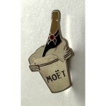 Pins seau a champagne et bouteille mo�t et chandon