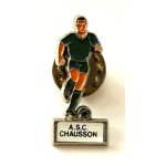 Pins sport football foot a. s. c. chausson