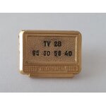 Pins television tv telefunken / signé swanor doré Pins television tv telefunken / signé swanor doré