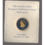 Pin's the franklin mint / european fulfillment center dedication Pin's the franklin mint / european fulfillment center dedication
