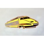 Pins train erreur tgv jaune . zamac or. sign� ballard. collection train, transports.