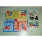 Piste recto verso jeu des petits chevaux + backgammon Piste recto verso jeu des petits chevaux + backgammon