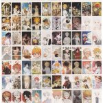 Planche de 70 autocollants - the promised neverland / yakusoku no neverland (manga, anim�, vignette, ...