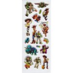 Planche d'autocollants 3d toy story Planche d'autocollants 3d toy story