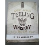Plaque m�tal publicit� teeling whiskey