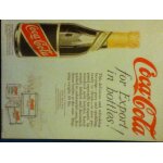 Plaque publicitaire coca - cola 25, 5 x35, 5 cm - en tôle emaillée Plaque publicitaire coca - cola 25, 5 x35, 5 cm - en tôle emaillée