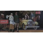 Plaque publicitaire emaillee marque coca cola 32 cm x 15 cm Plaque publicitaire emaillee marque coca cola 32 cm x 15 cm