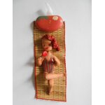 Plaque signal�tique pour porte de jeune fille - personnage fille a la plage