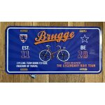 Plaque de signalisation - velos - brugge -