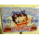 Plaque en tôle - coca - cola - it's boop - a - licious 20, 5 x 14, 5cm Plaque en tôle - coca - cola - it's boop - a - licious 20, 5 x 14, 5cm