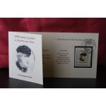 Plaquette souvenir portrait du dr gachet a la pipe