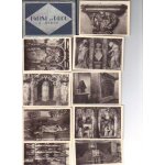 Pochette de 20 mini cartes de l'eglise de brou, a bourg en bresse (ain)