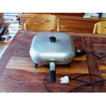 Po�le a frire electrique vintage sunbeam automatic frypan