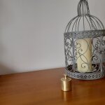 Poids ancien en laiton * 500 grammes * multipoin�ons / balance roberval