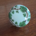 Poigne de porte porcelaine