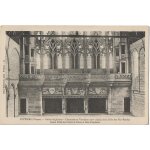 Poitiers - palais de justice - chemin�es et verri�re ducs d'aquitaine 1920