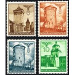 Pologne, occopation allemande, general gouvernement 1940 / 41, beaux timbres neufs * yvert 56 57 57a ...