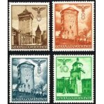 Pologne, occopation allemande, general gouvernement 1940 / 41, beaux timbres neufs * yvert 56 57 57a ...