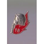 Pompier casque 18 lance pin's ref 1408