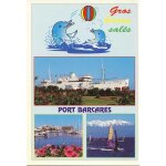 Port barcares, entre mer et etangs, le lydia paquebot des sables, le port deplaisance, planche a voile ...